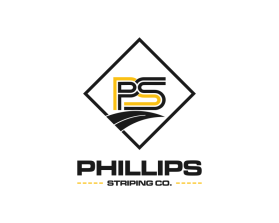 Phillips Striping Co.  entry by binbin design