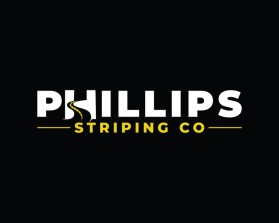 Phillips Striping Co.  entry by plexdesign