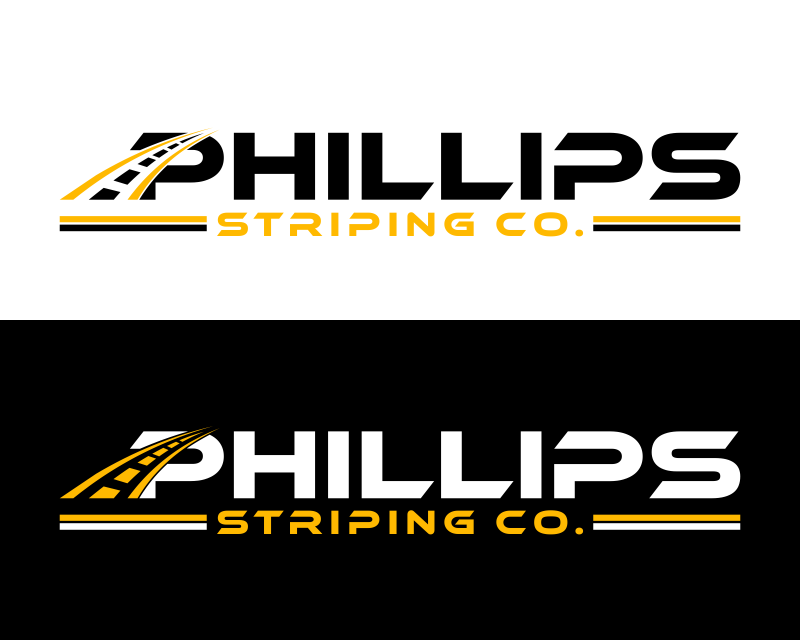 Logo Design for Phillips Striping Co.