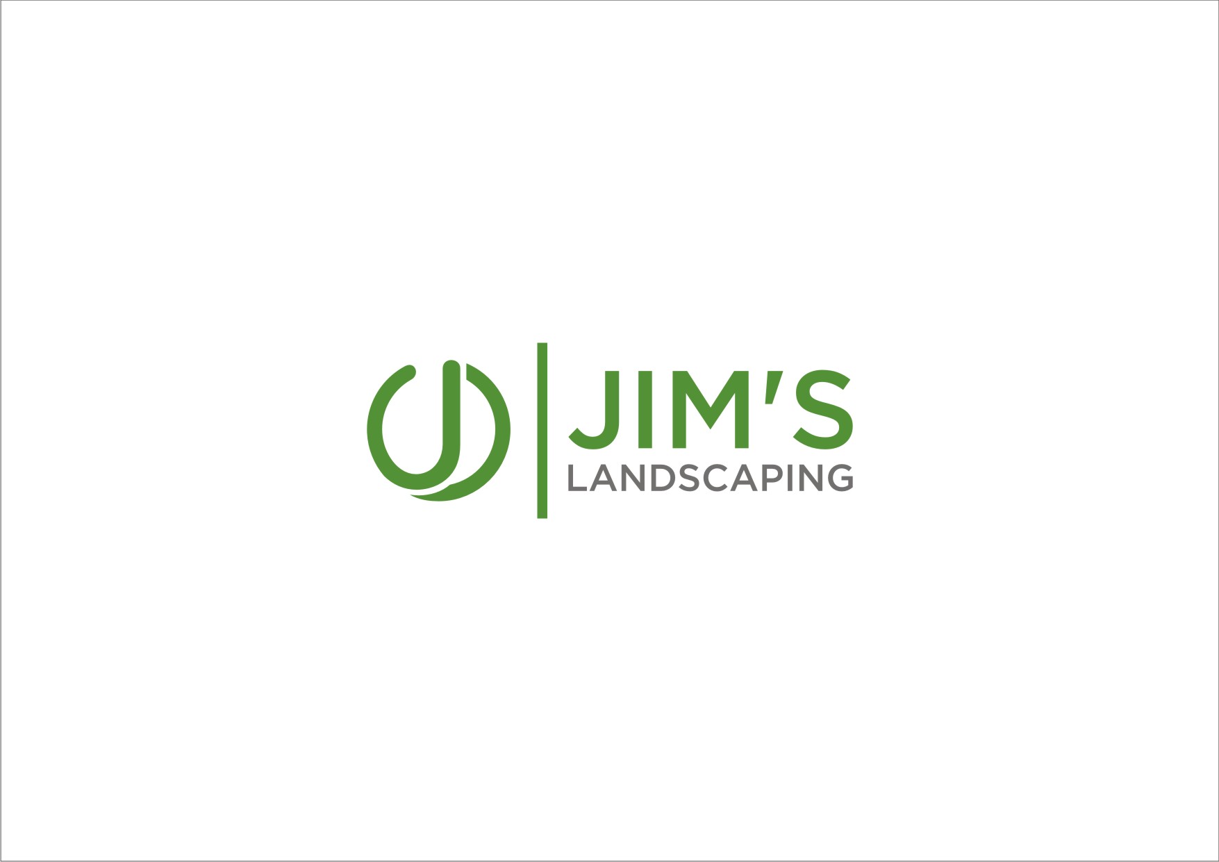 Logo Design for Jim's Landscaping