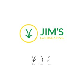 Jim's Landscaping entry by Kevinrahmat07