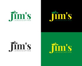 Jim's Landscaping entry by Sanadesigns