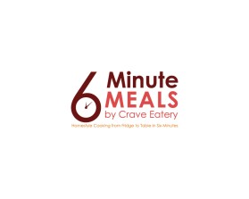 www.6minutemeals.com, or www.SixMinuteMeals.com, or 6 Minute Meals by Crave Eatery entry by LanofDesign
