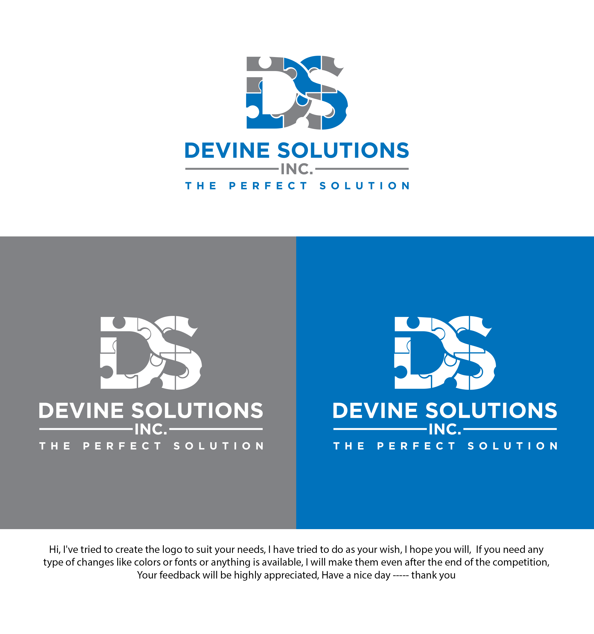 Logo Design for Devine Solutions, Inc.