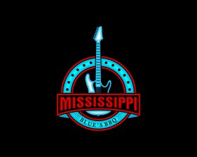Mississippi Blue's BBQ entry by Antok Grafix