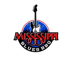 Mississippi Blue's BBQ entry by Mark Brent Atkinson