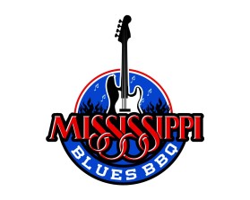 Mississippi Blue's BBQ entry by Mark Brent Atkinson