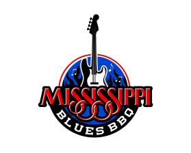 Mississippi Blue's BBQ entry by Mark Brent Atkinson