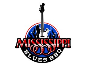 Mississippi Blue's BBQ entry by Mark Brent Atkinson