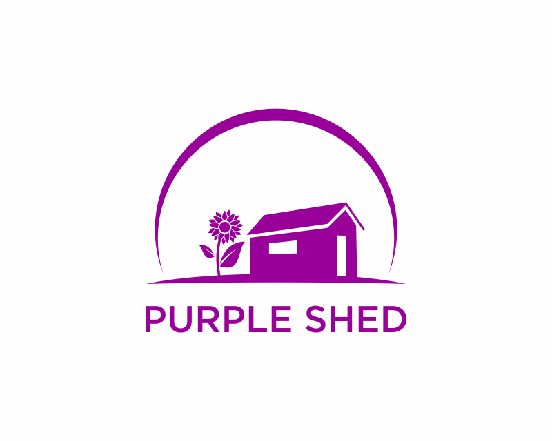 Logo Design for Purple Shed