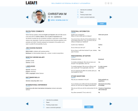 LATAM Management Recruitment entry by paonne.design