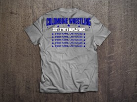 Columbine Wrestling entry by CanopeeDesigns