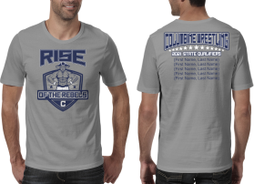 T-Shirt Design entry 2216595 submitted by Bintanglaut27 to the T-Shirt Design for Columbine Wrestling run by Skelevision