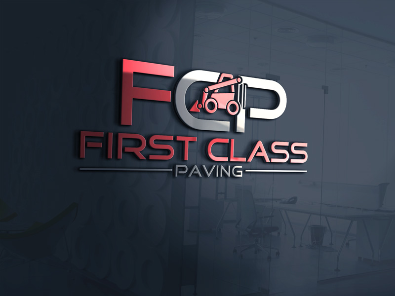 Logo Design for First Class Paving