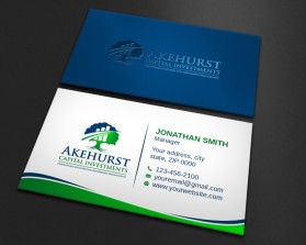 Akehurst Capital Investments entry by Amit1991