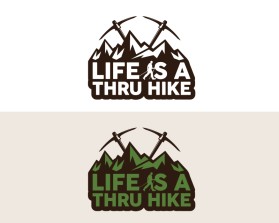 Life Is A Thru Hike entry by rebelsdesign
