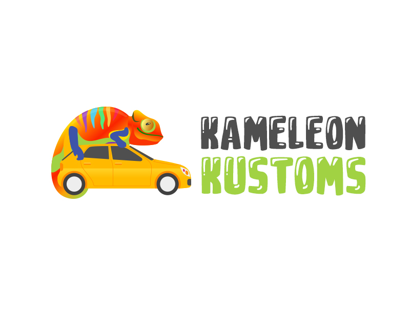 Lizard On Car Logo