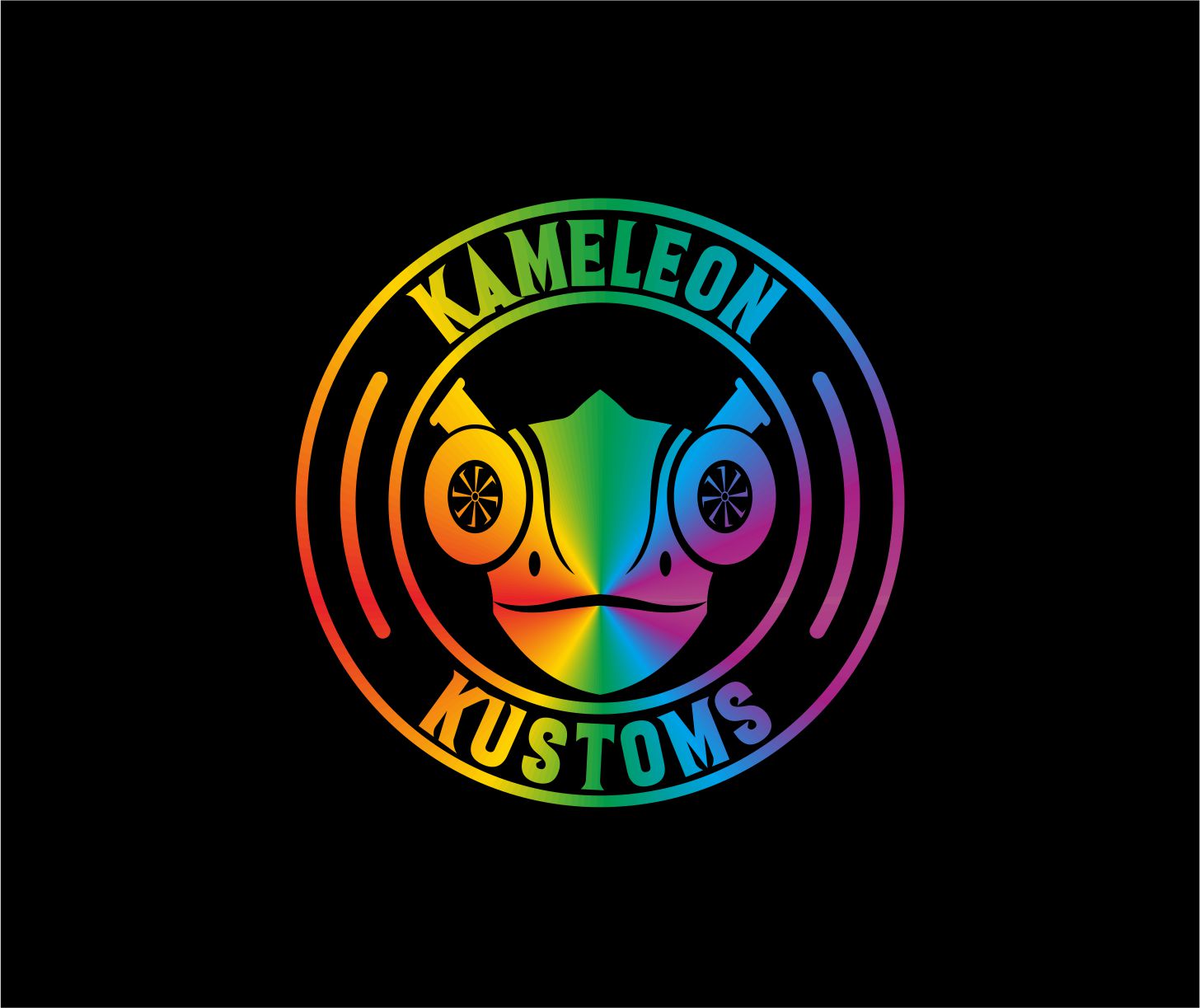 Logo Design for Kameleon Kustoms