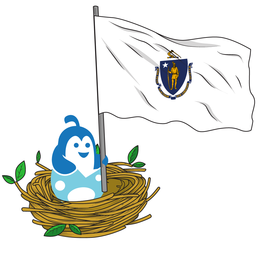Massachusetts Logos illustration